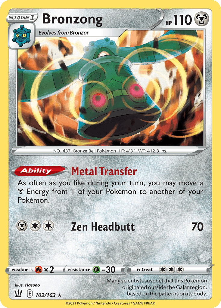 Bronzong Battle Styles