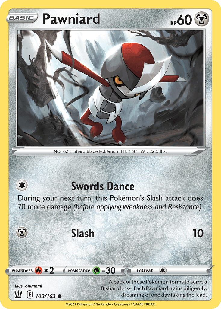 Pawniard Battle Styles
