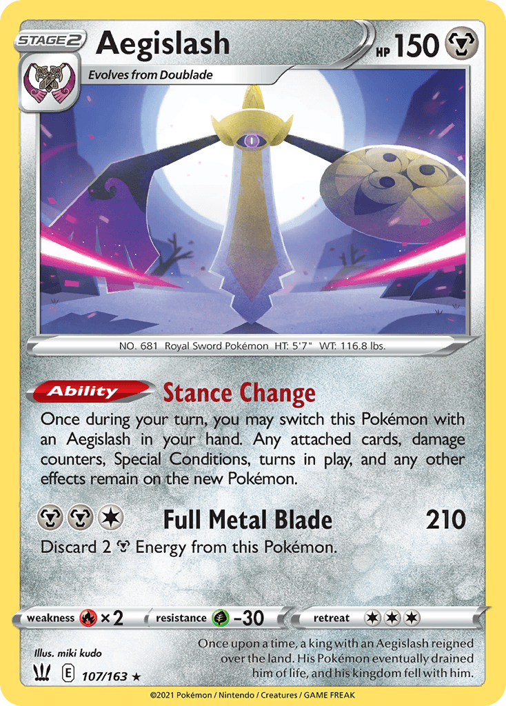 Aegislash Battle Styles