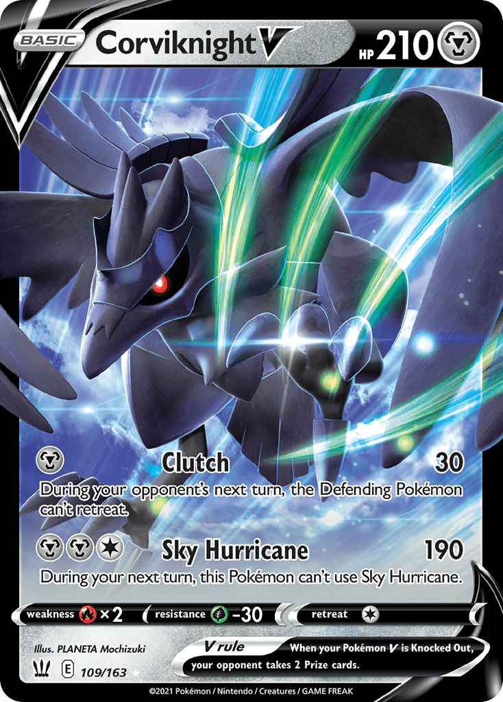 Corviknight V Battle Styles