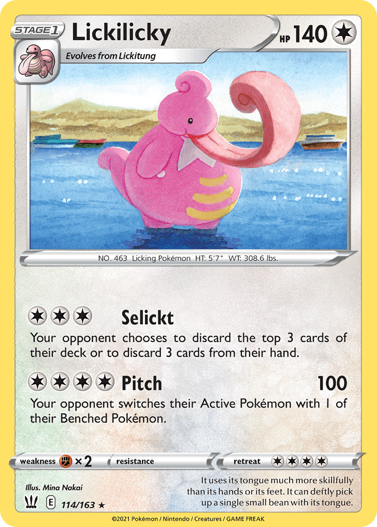 Lickilicky Battle Styles