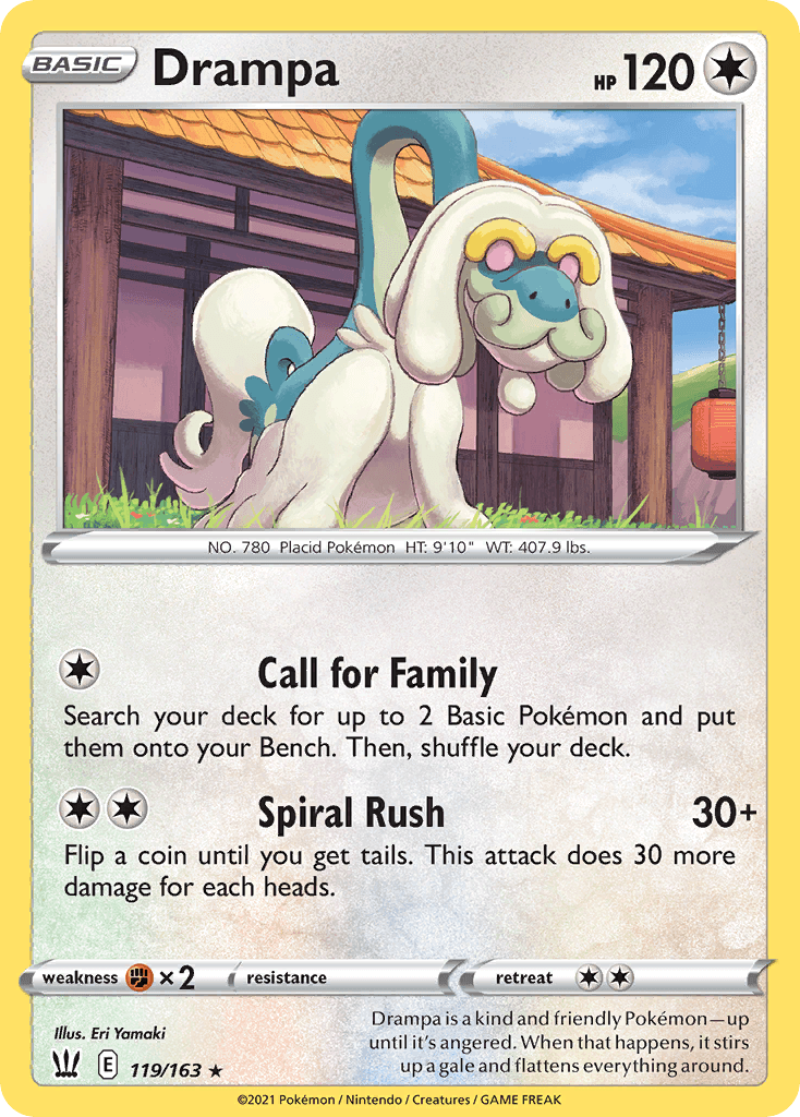 Drampa Battle Styles