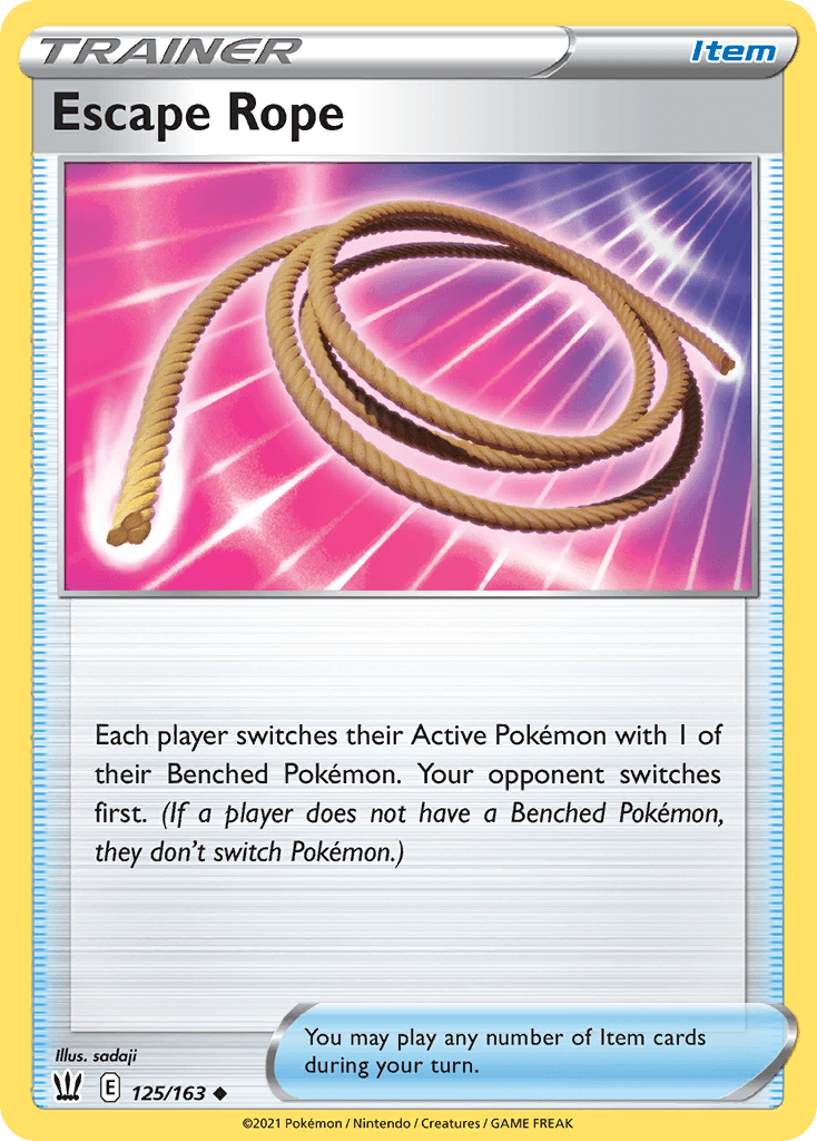 Escape Rope Battle Styles