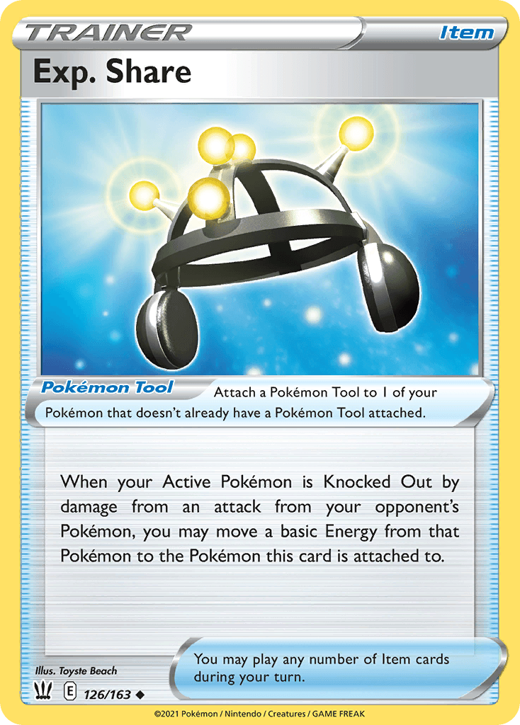 Exp. Share Battle Styles