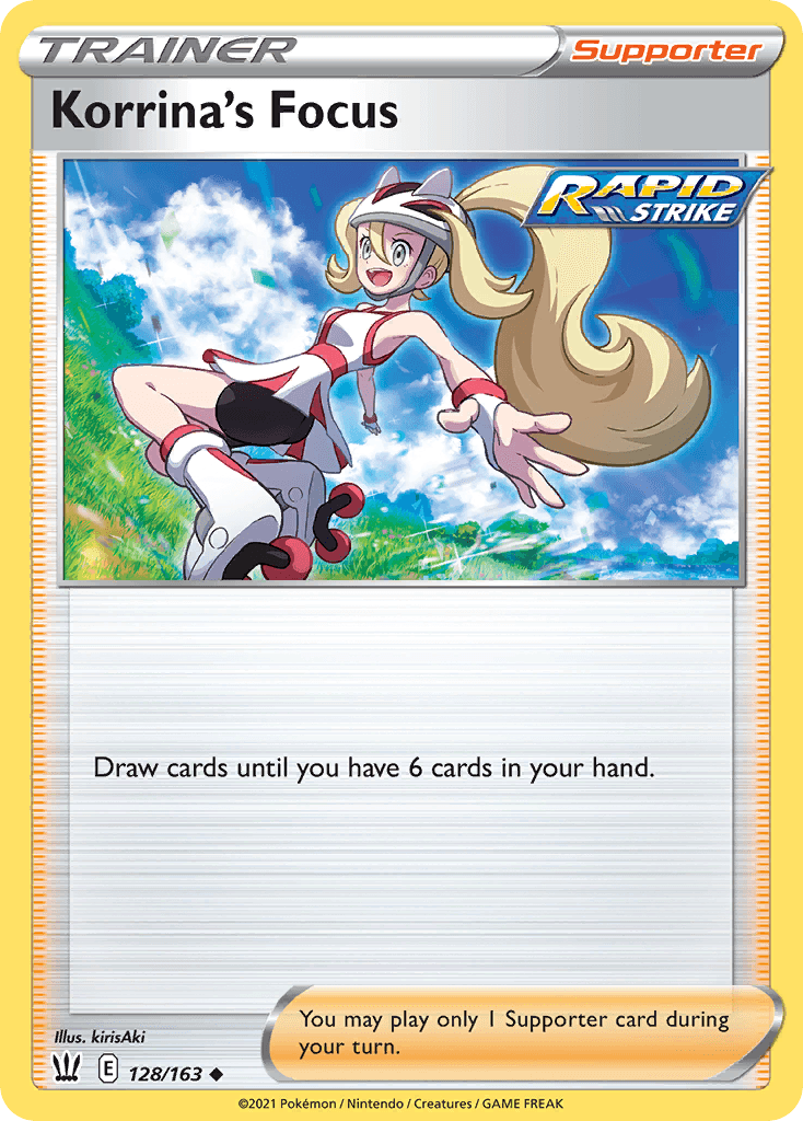 Korrina's Focus Battle Styles