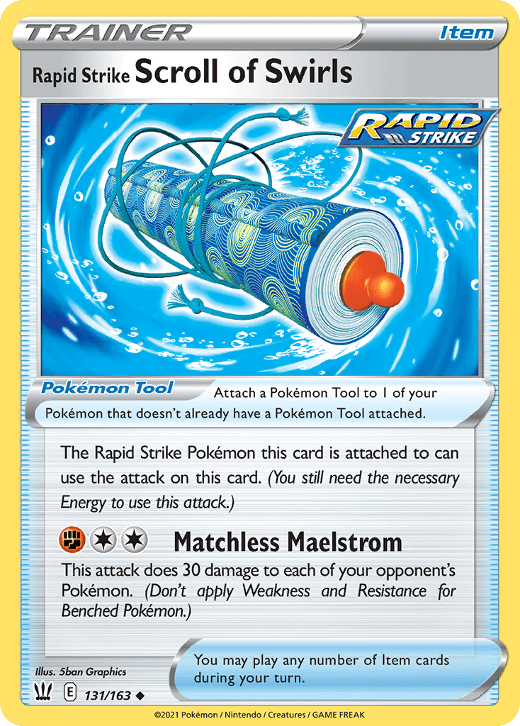 Rapid Strike Scroll of Swirls Battle Styles