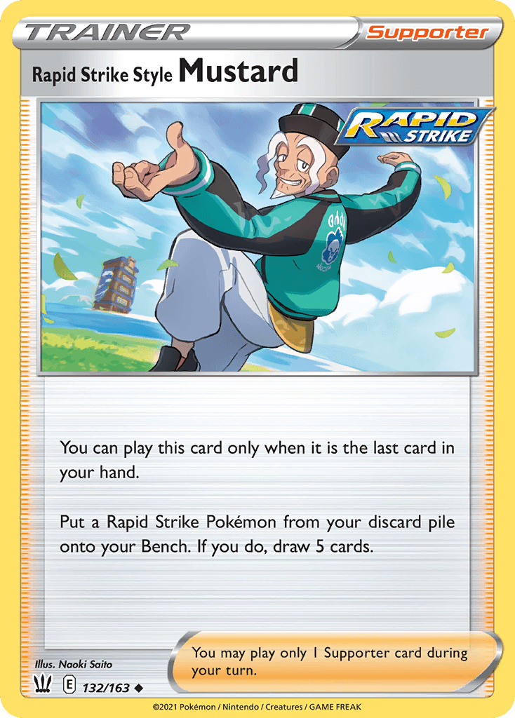 Rapid Strike Style Mustard Battle Styles