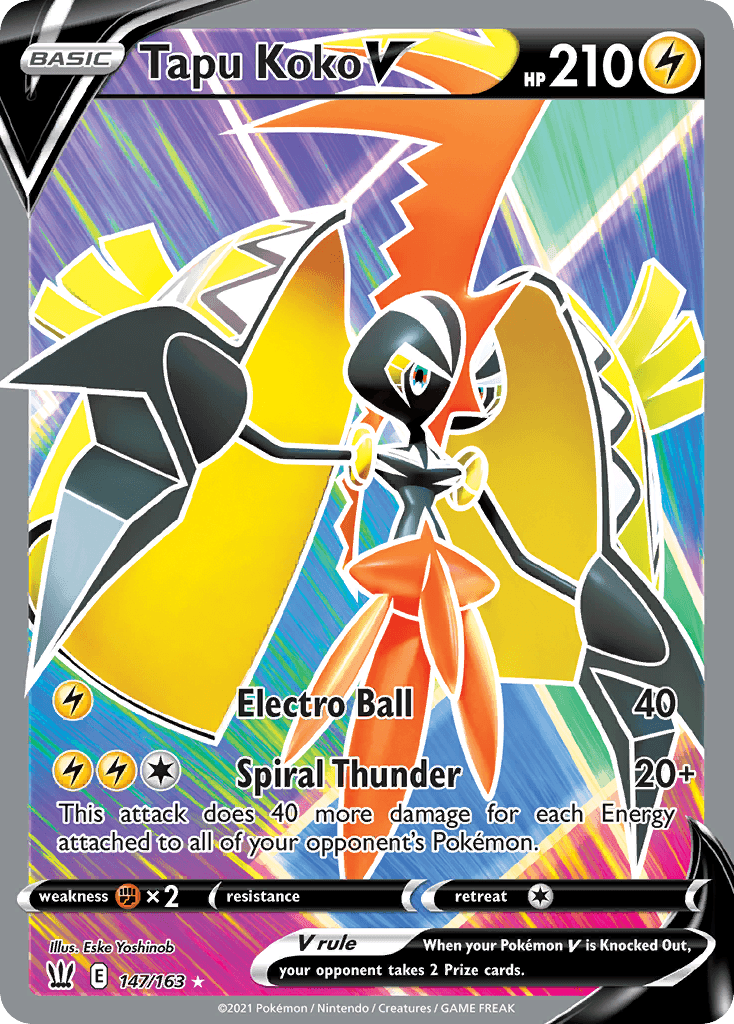 Tapu Koko V Battle Styles