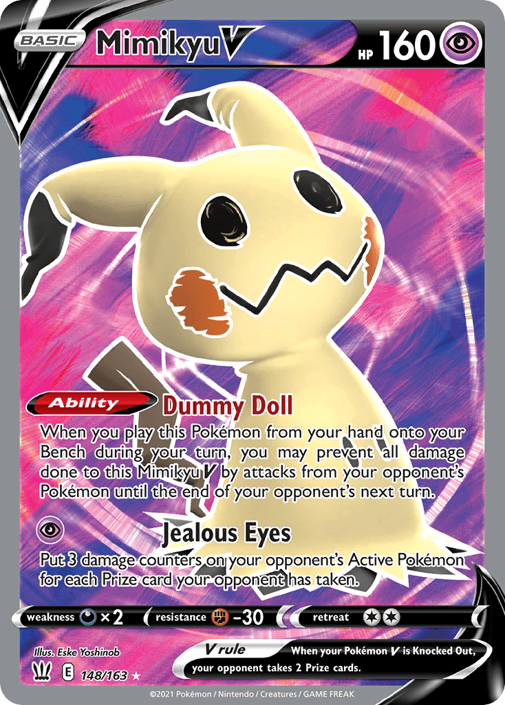 Mimikyu V Battle Styles