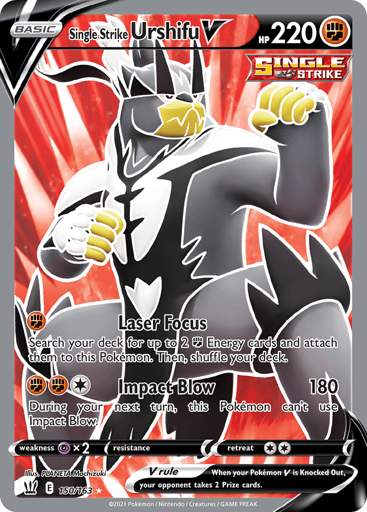 Single Strike Urshifu V Battle Styles