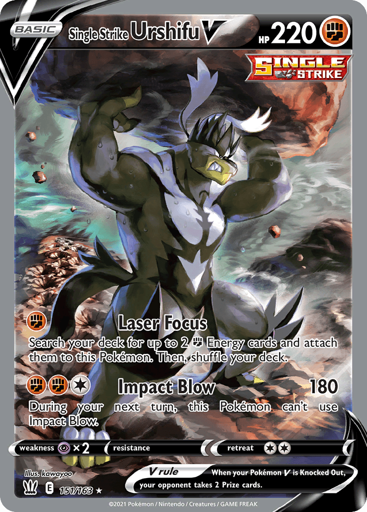 Single Strike Urshifu V Battle Styles