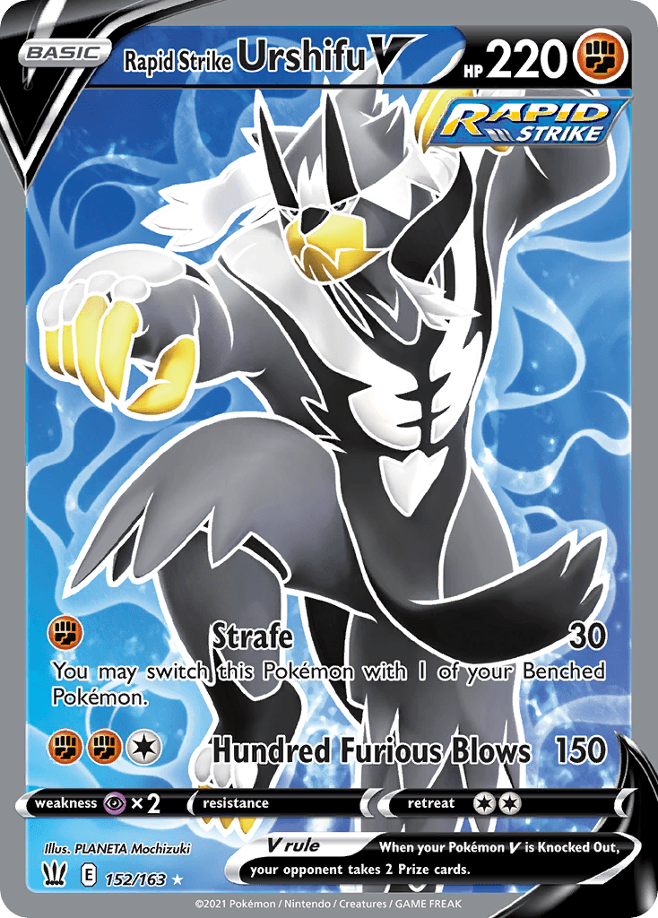 Rapid Strike Urshifu V Battle Styles