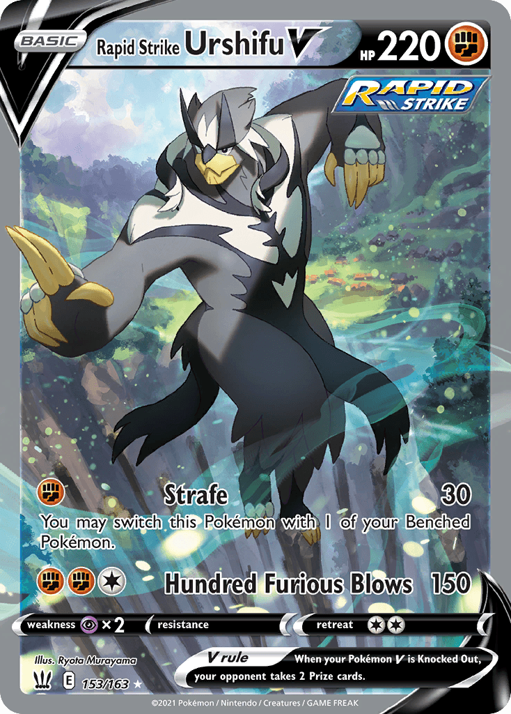 Rapid Strike Urshifu V Battle Styles