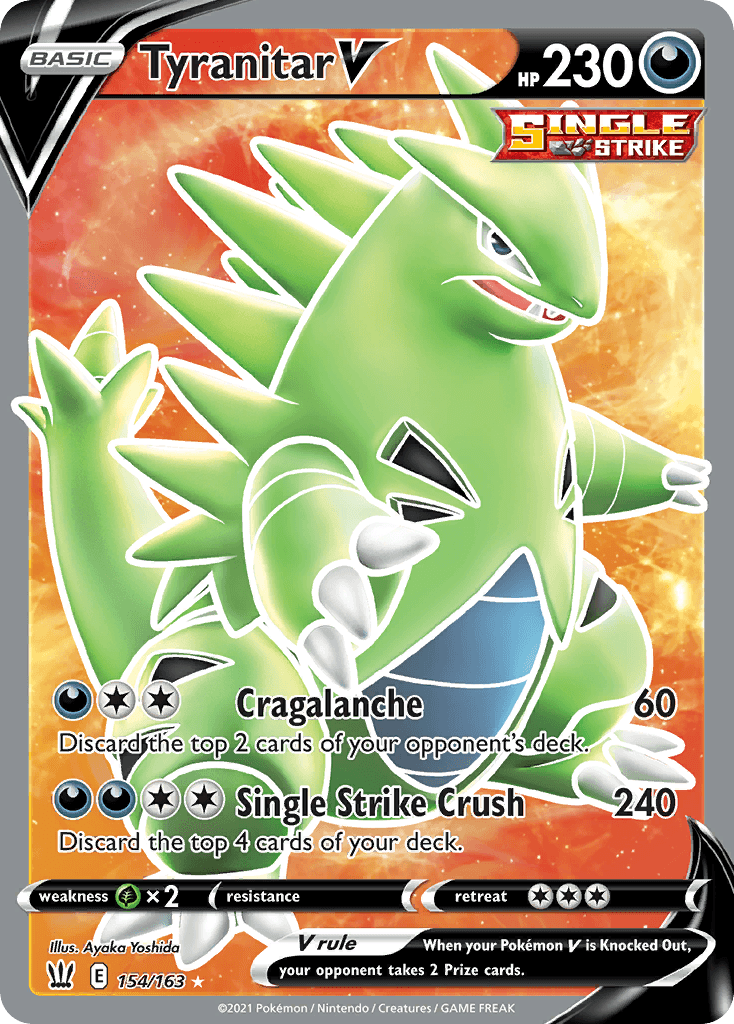 Tyranitar V Battle Styles