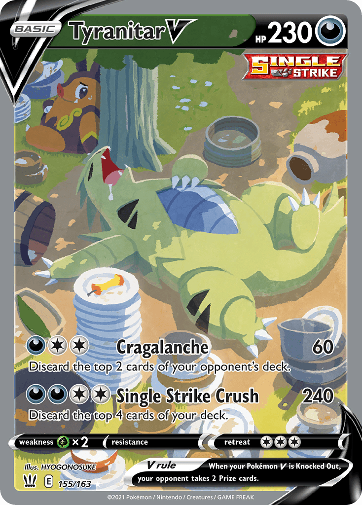 Tyranitar V Battle Styles