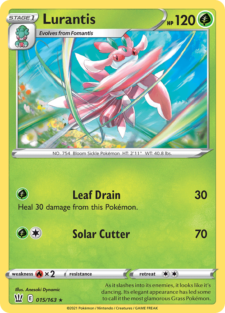 Lurantis Battle Styles