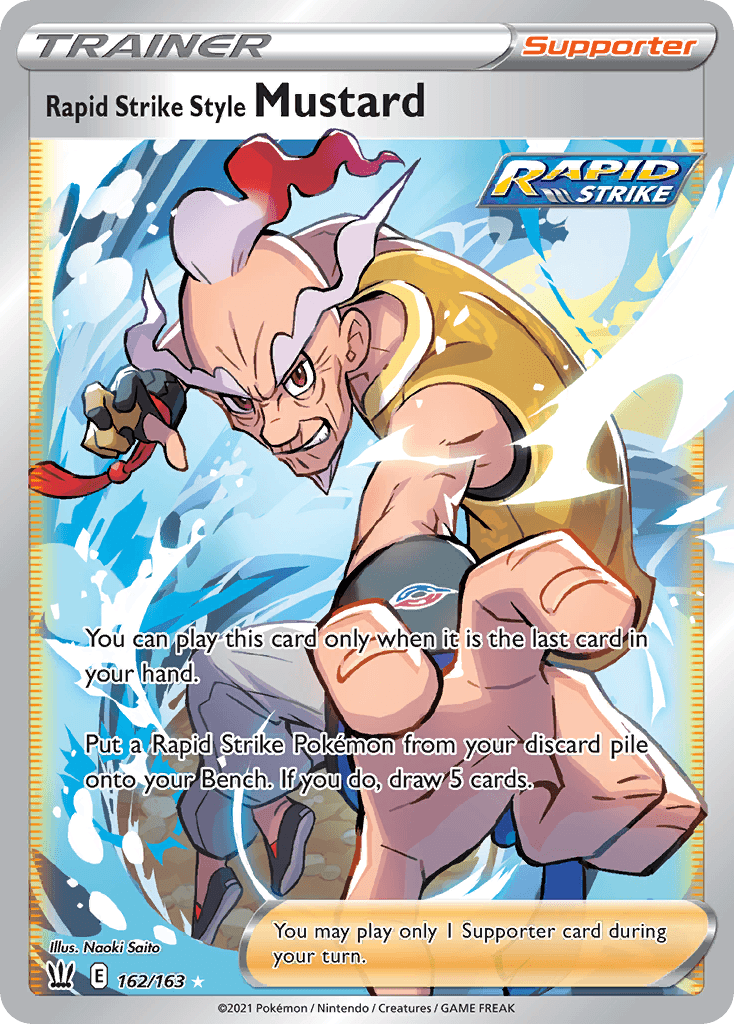Rapid Strike Style Mustard Battle Styles