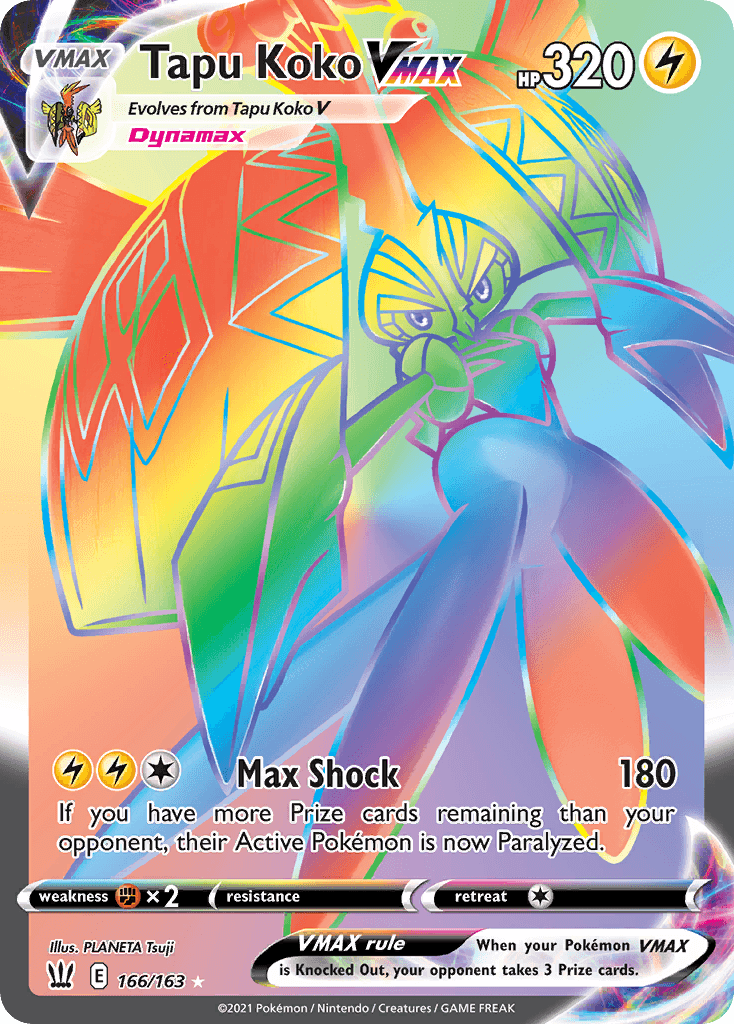 Tapu Koko VMAX Battle Styles