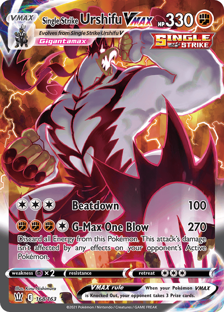 Single Strike Urshifu VMAX Battle Styles