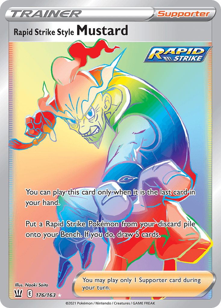 Rapid Strike Style Mustard Battle Styles