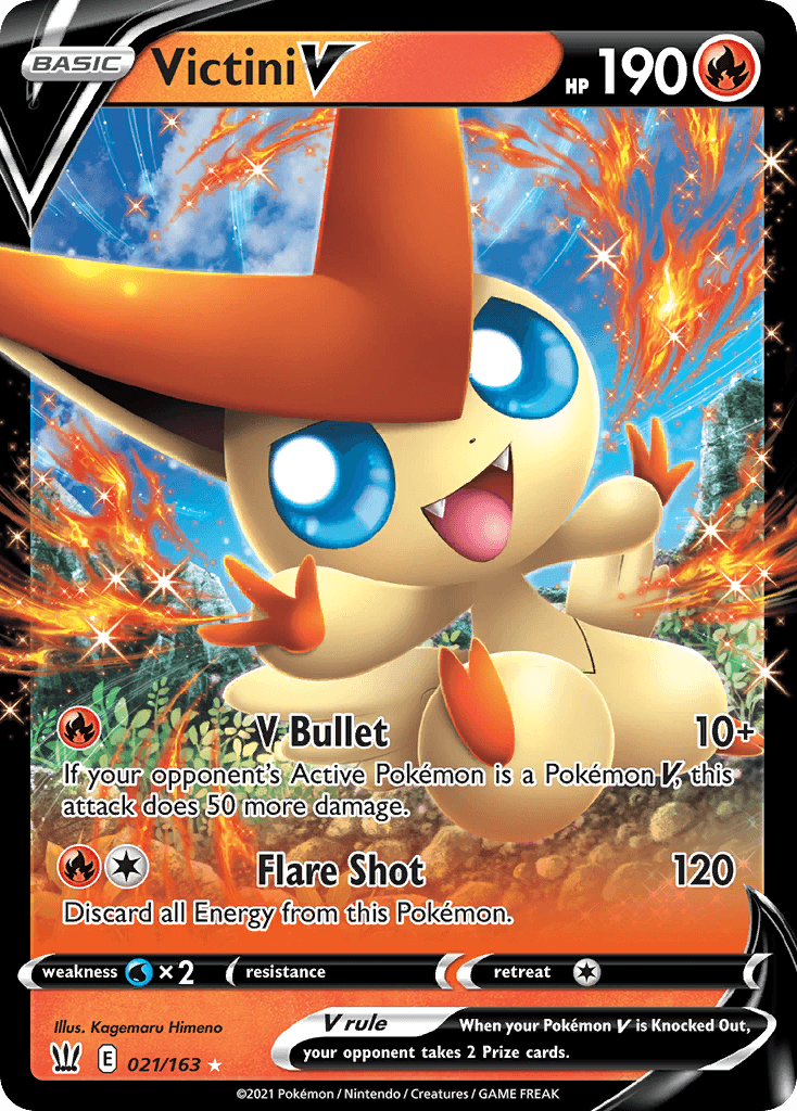 Victini V Battle Styles