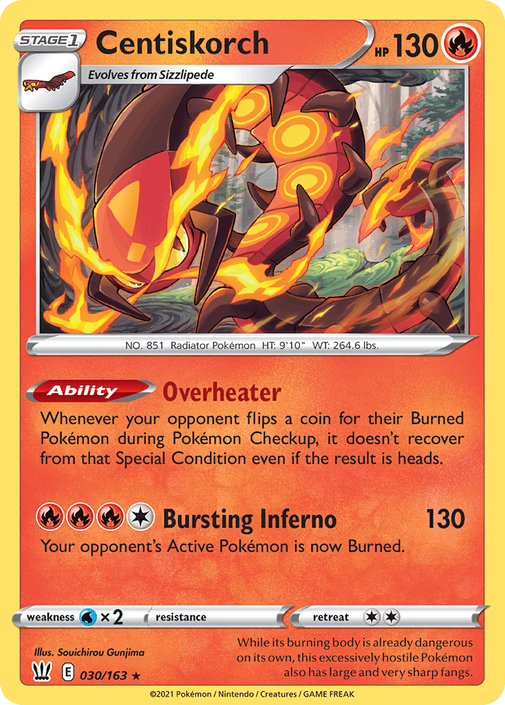 Centiskorch Battle Styles