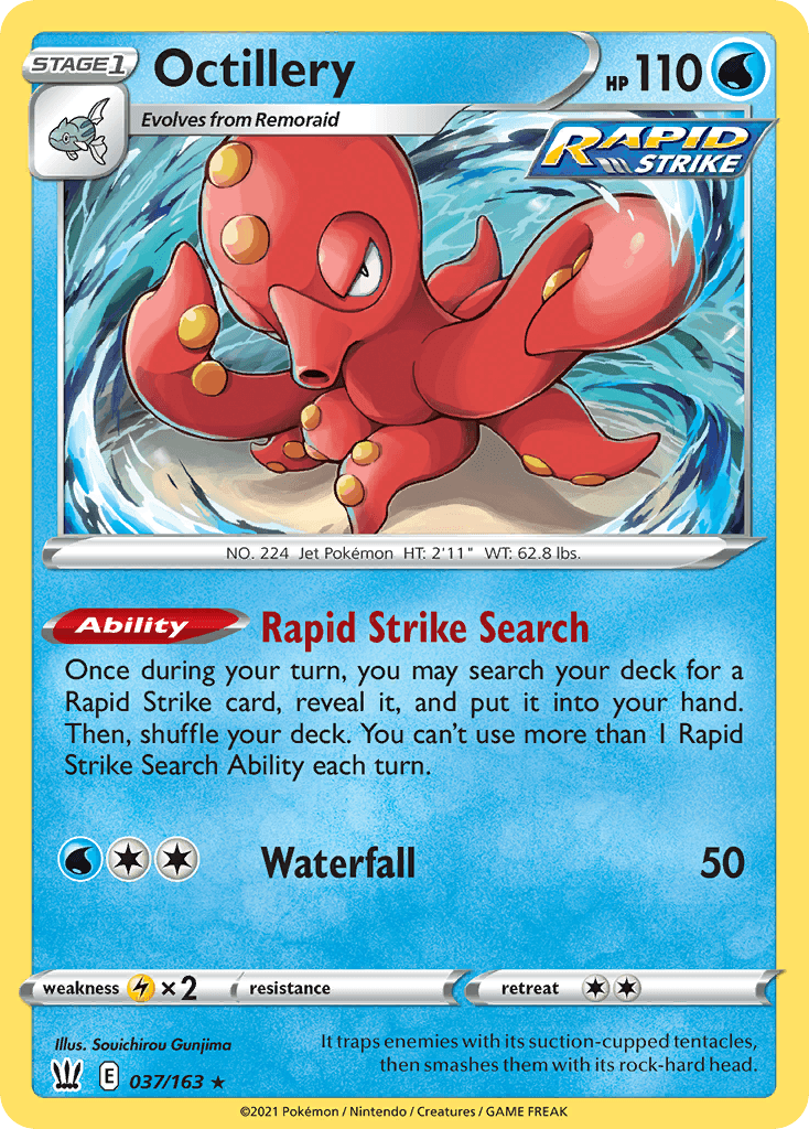 Octillery Battle Styles