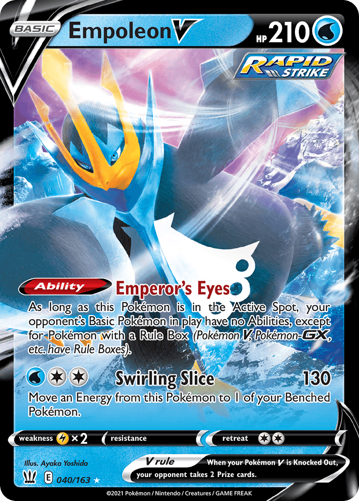 Empoleon V Battle Styles