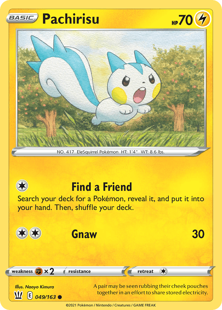 Pachirisu Battle Styles
