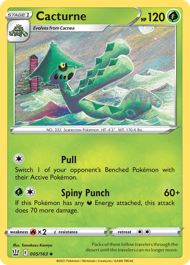 Cacturne Battle Styles