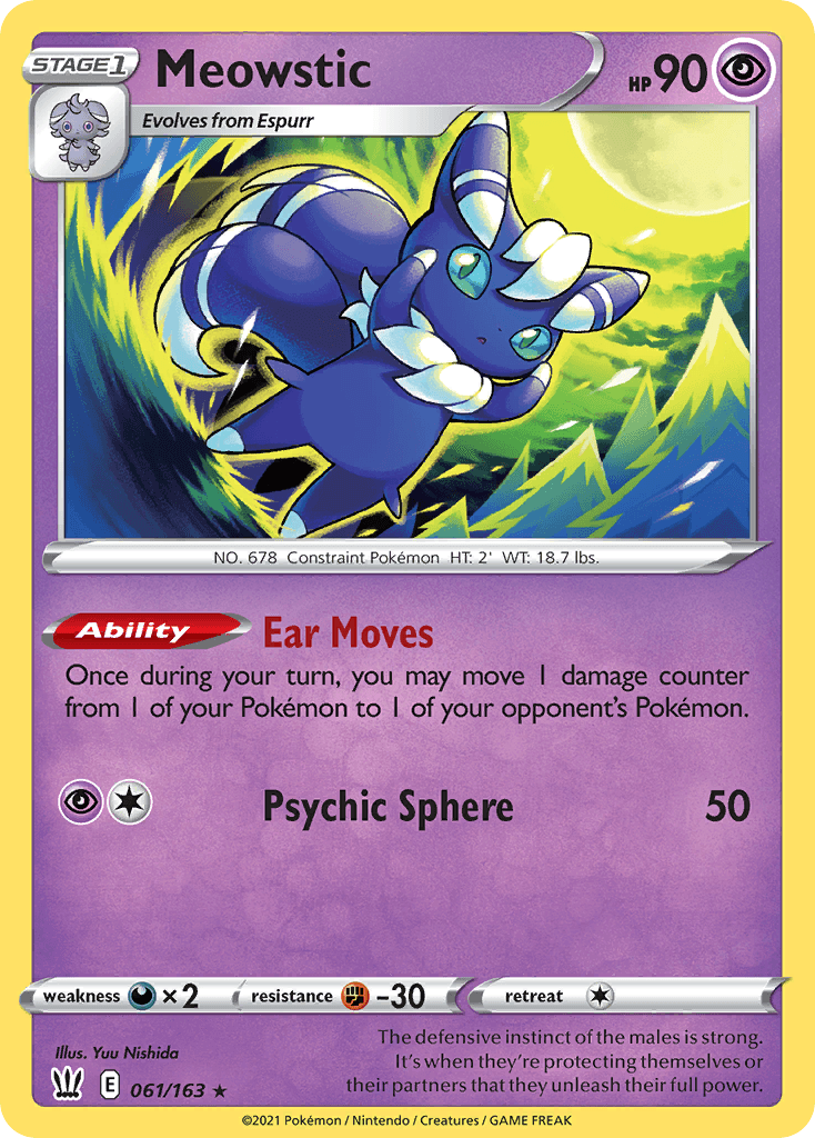 Meowstic Battle Styles
