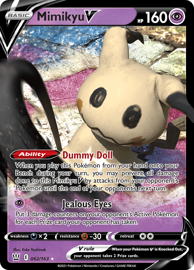 Mimikyu V Battle Styles
