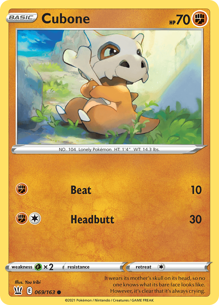 Cubone Battle Styles