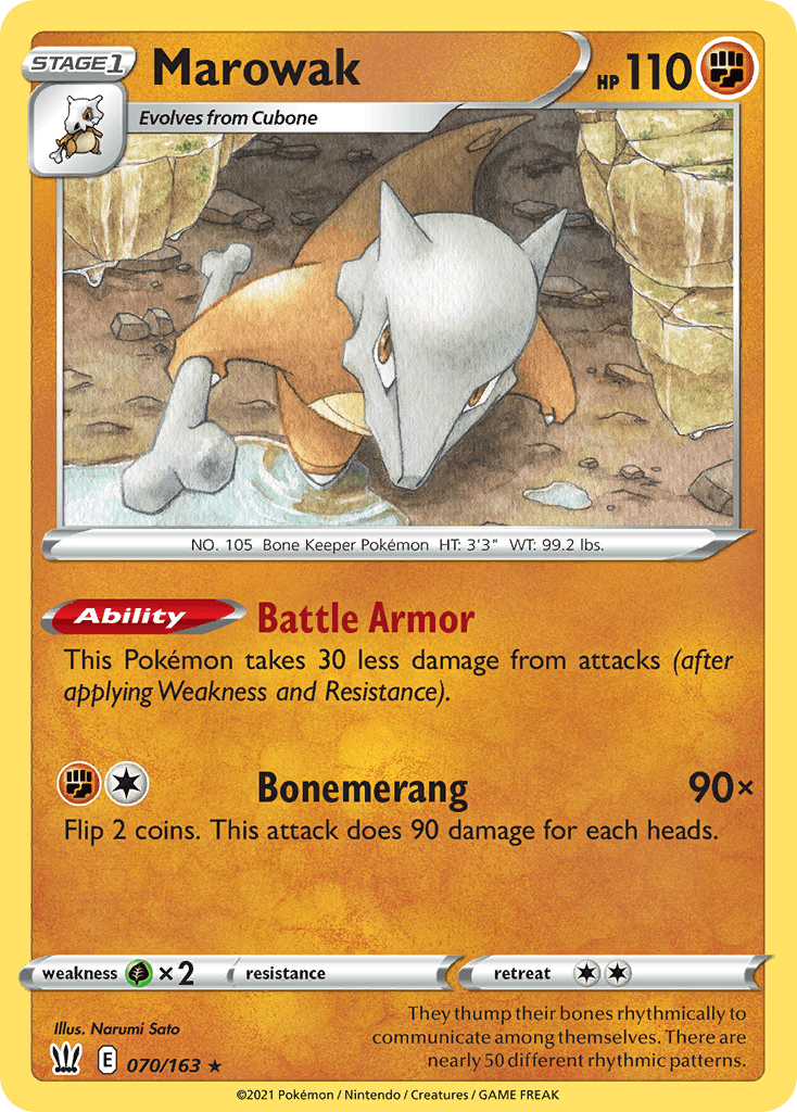 Marowak Battle Styles