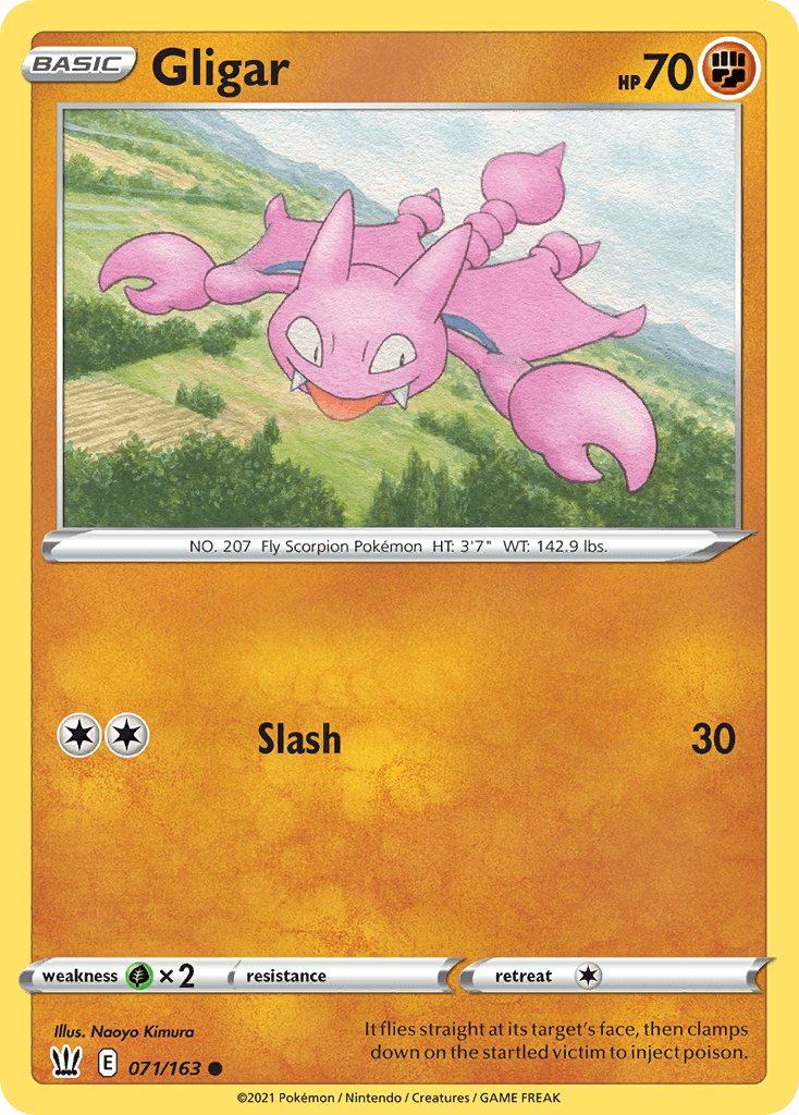 Gligar Battle Styles