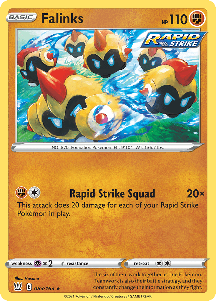 Falinks Battle Styles