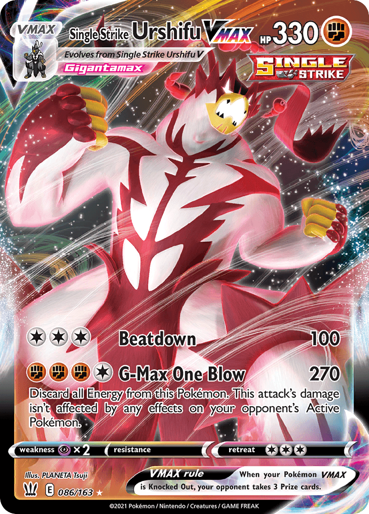 Single Strike Urshifu VMAX Battle Styles