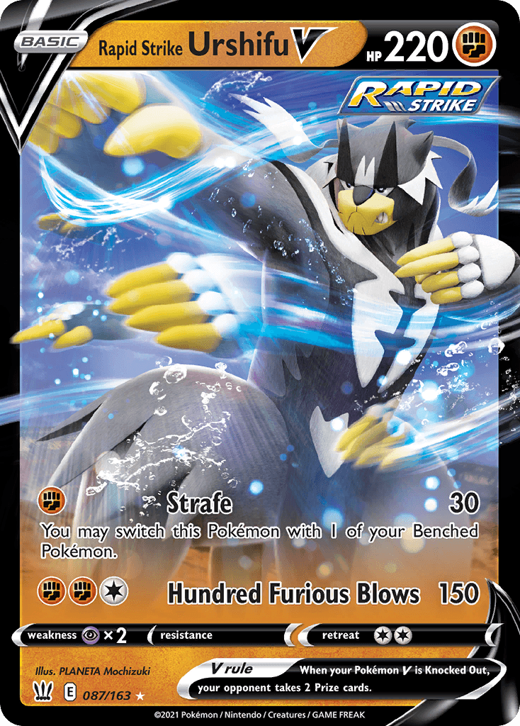 Rapid Strike Urshifu V Battle Styles