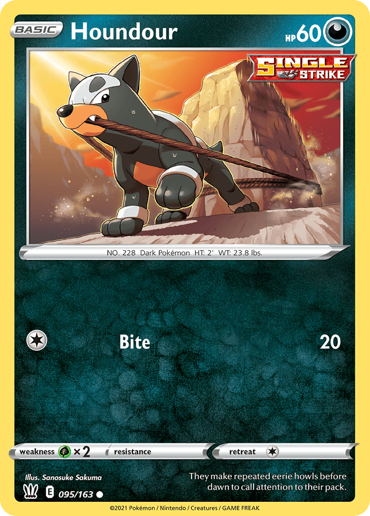 Houndour Battle Styles