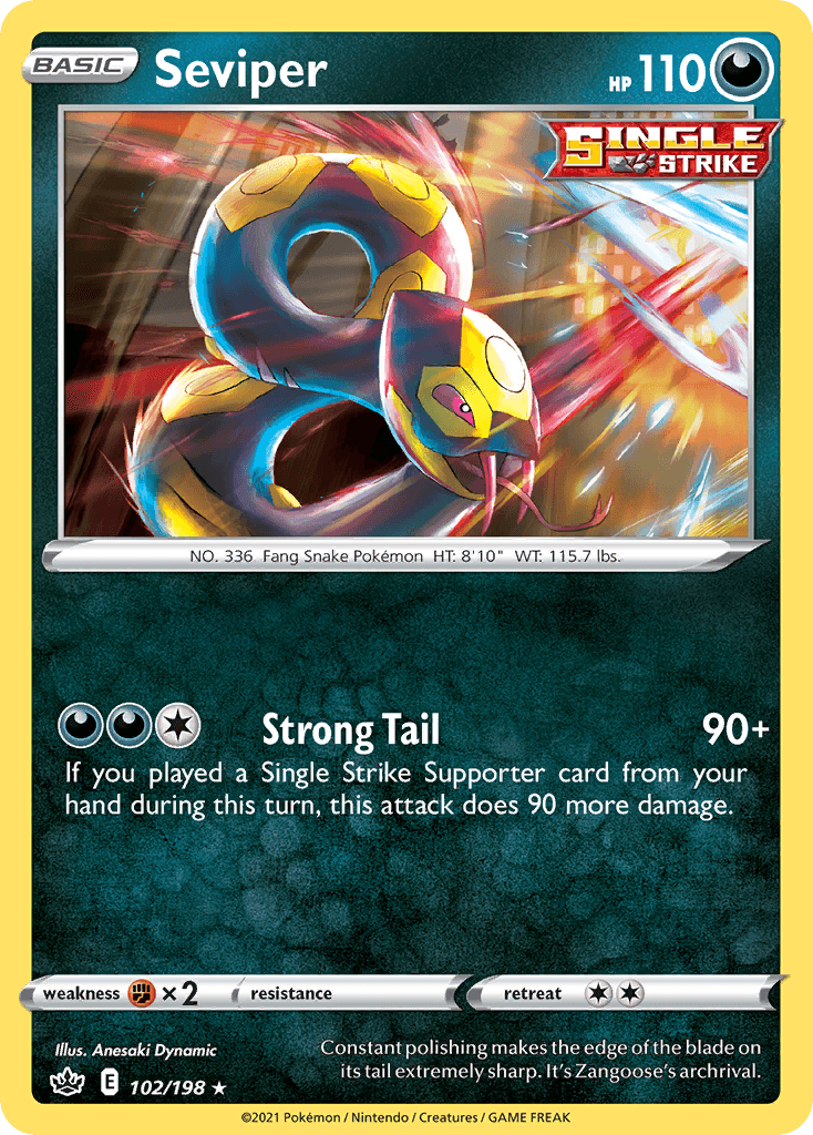 Seviper Chilling Reign