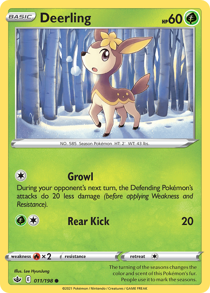 Deerling Chilling Reign
