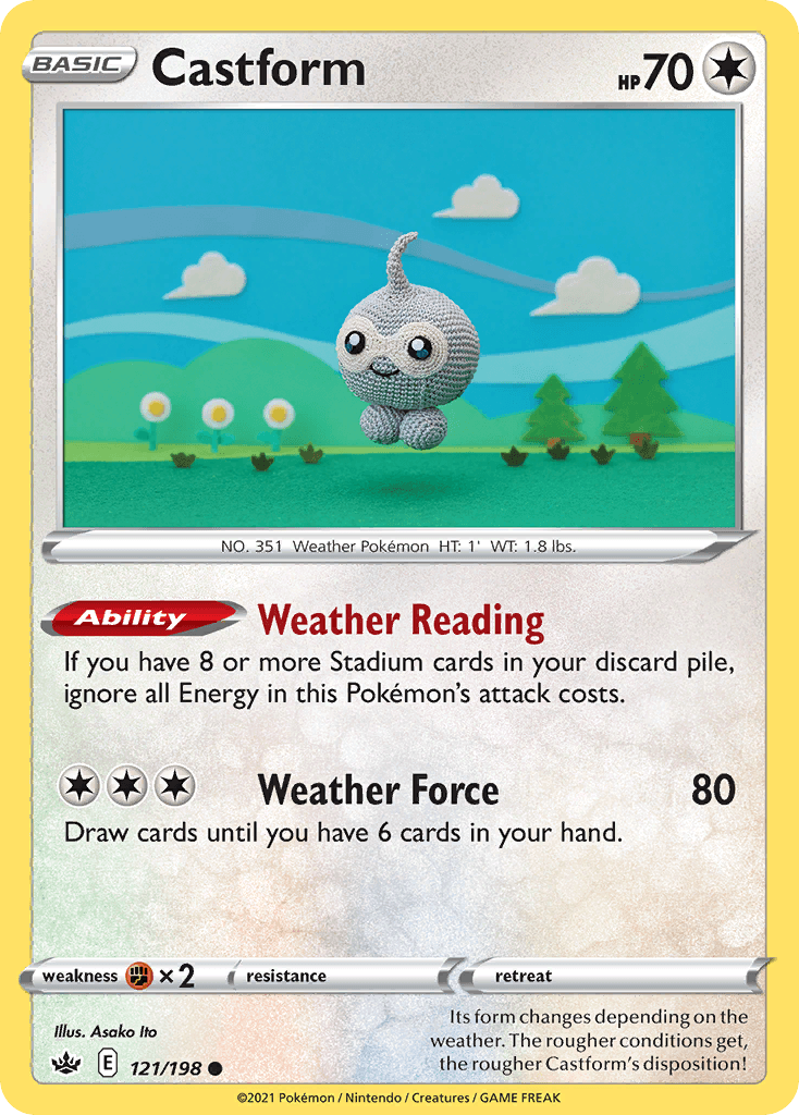 Castform Chilling Reign