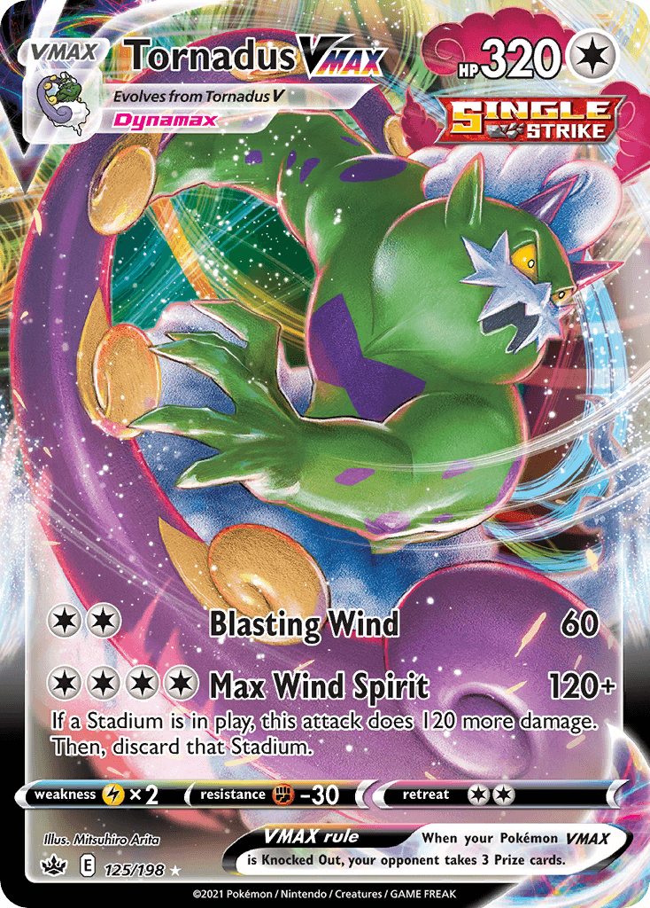 Tornadus VMAX Chilling Reign