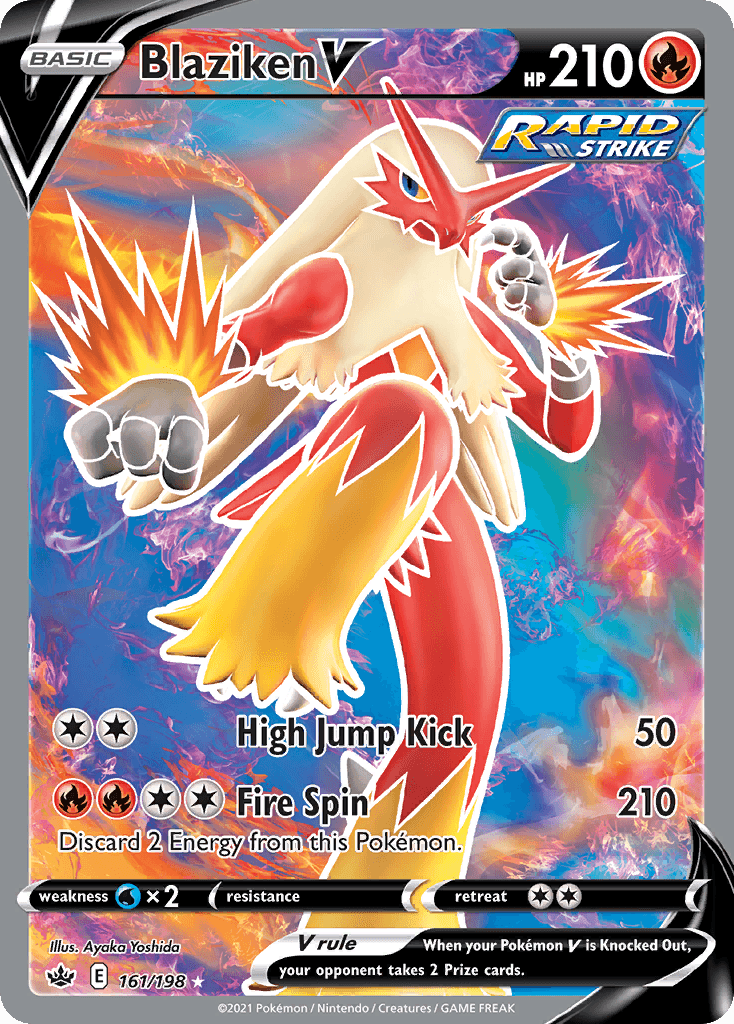 Blaziken V Chilling Reign
