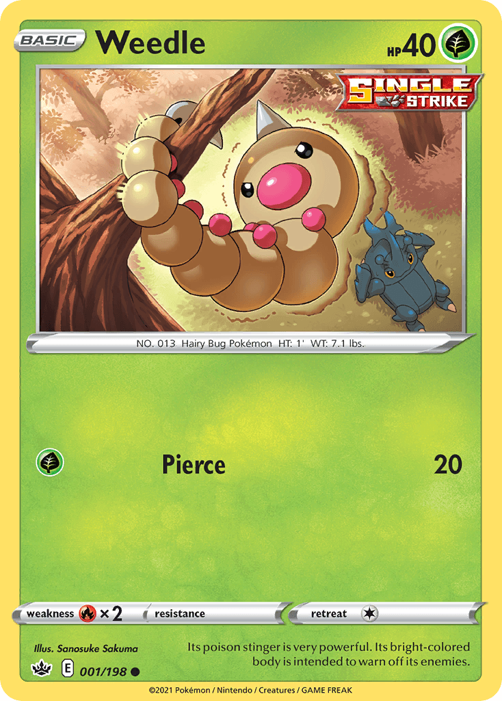 Weedle Chilling Reign