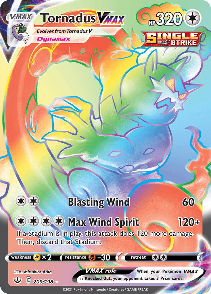 Tornadus VMAX Chilling Reign