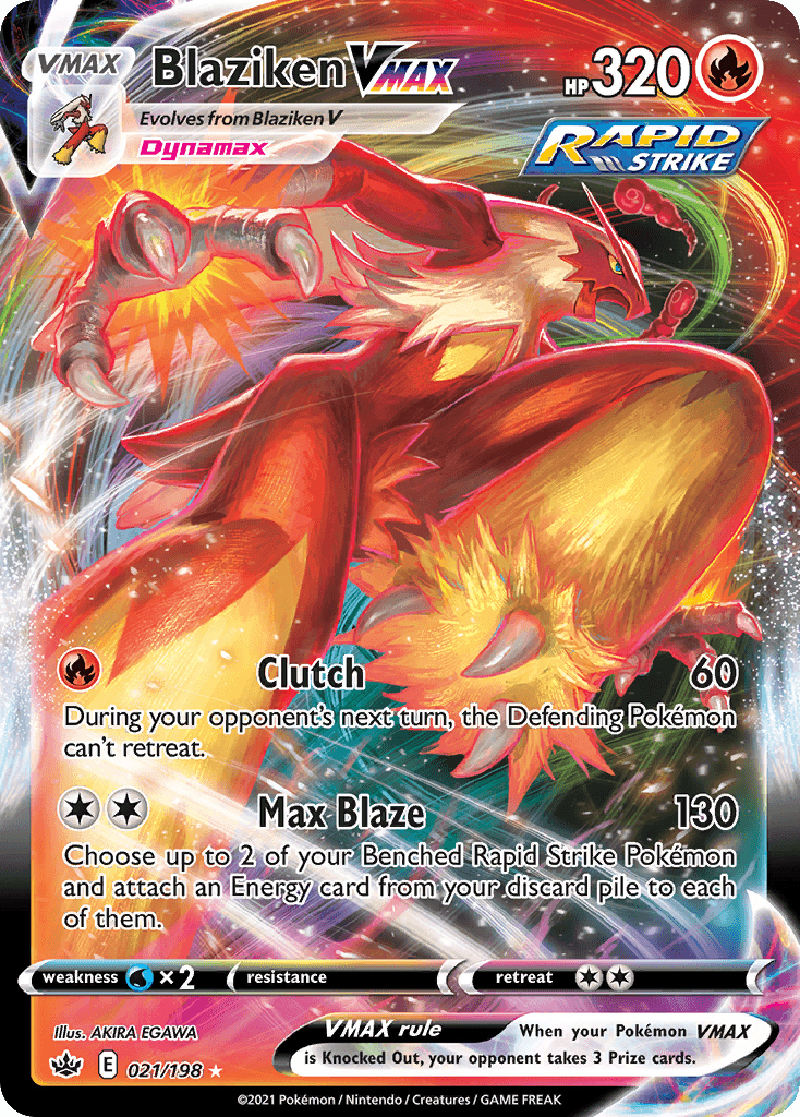 Blaziken VMAX Chilling Reign