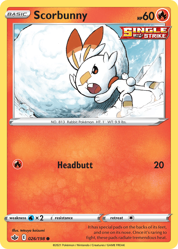 Scorbunny Chilling Reign