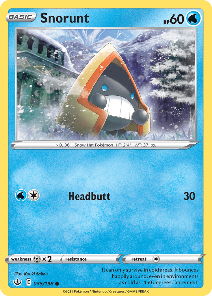 Snorunt Chilling Reign