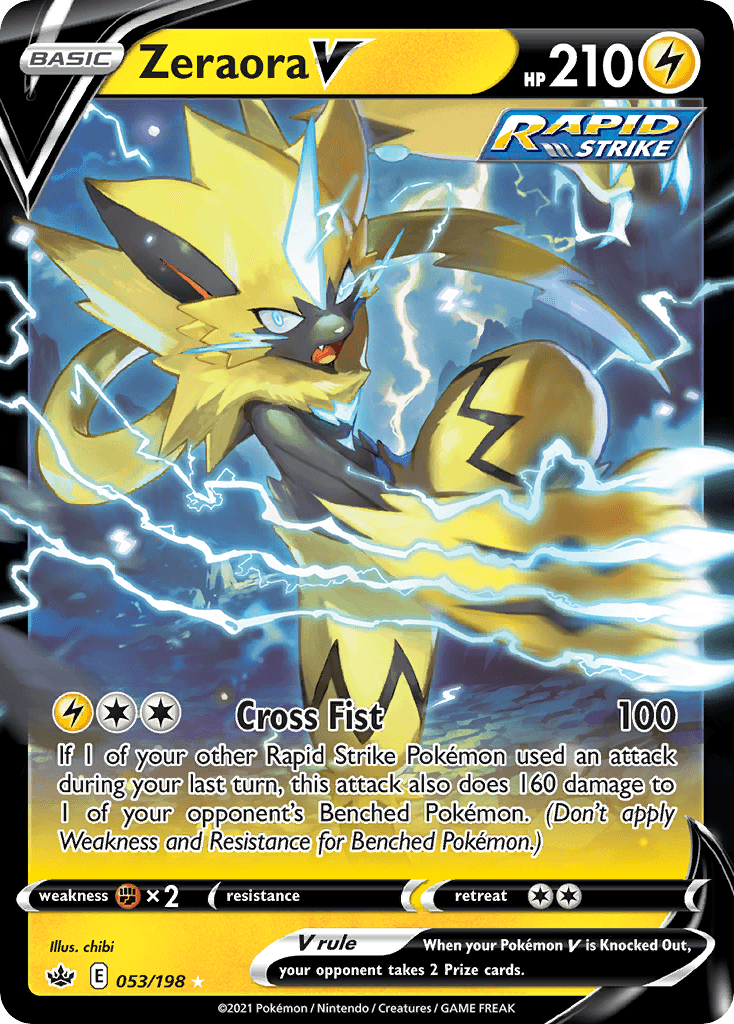 Zeraora V Chilling Reign